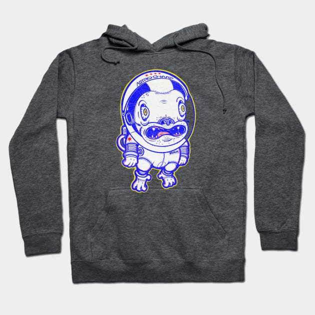 Astro Chimp Spacewalk! Hoodie by astr0_ch1mp
